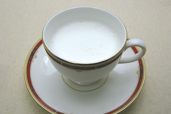 アガベシロップホットミルク