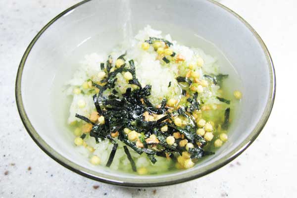 根昆布お茶漬け