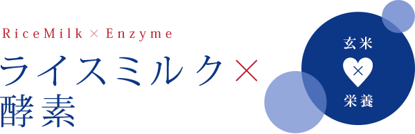 ファインスーパーフードTM　ライスミルク×酵素